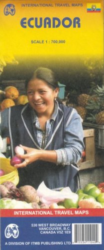 Ecuador 1:700,000 Travel Map 2007