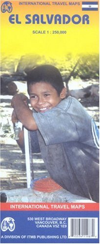 El Salvador 1:250,000 Travel Map 2006***