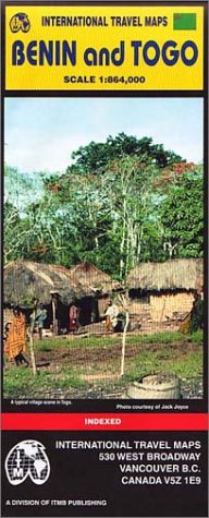 Benin and Togo, Scale 1:864,000