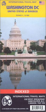 International Travel Map, Washington Dc, United States Of America: Scale 1:12 500, Indexed