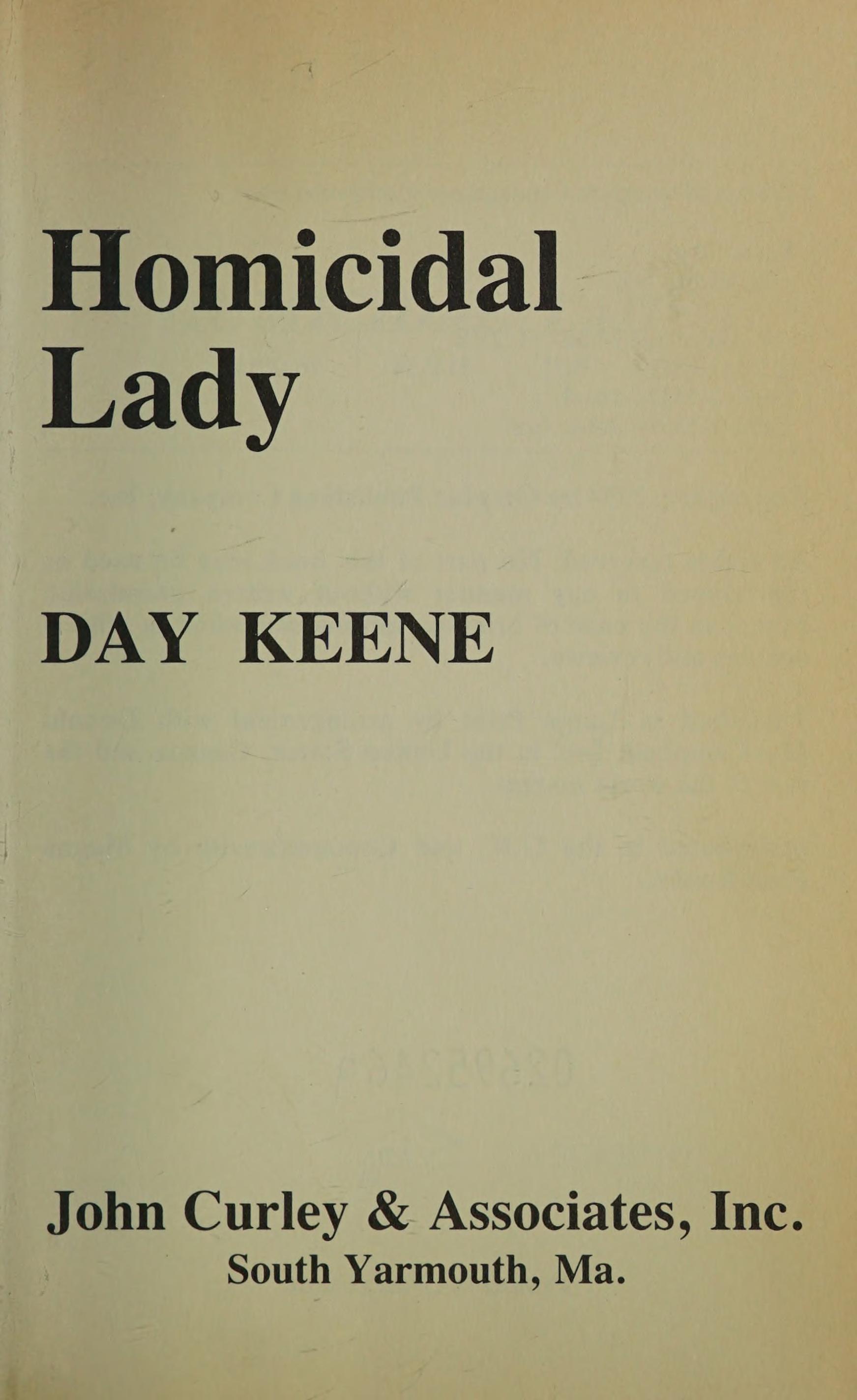 Homicidal Lady