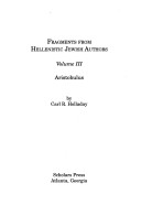 Fragments from Hellenistic Jewish Author Nn Ypha Series No. 20 30 No. 10 12 Texts and Translations Society of Biblical Literature