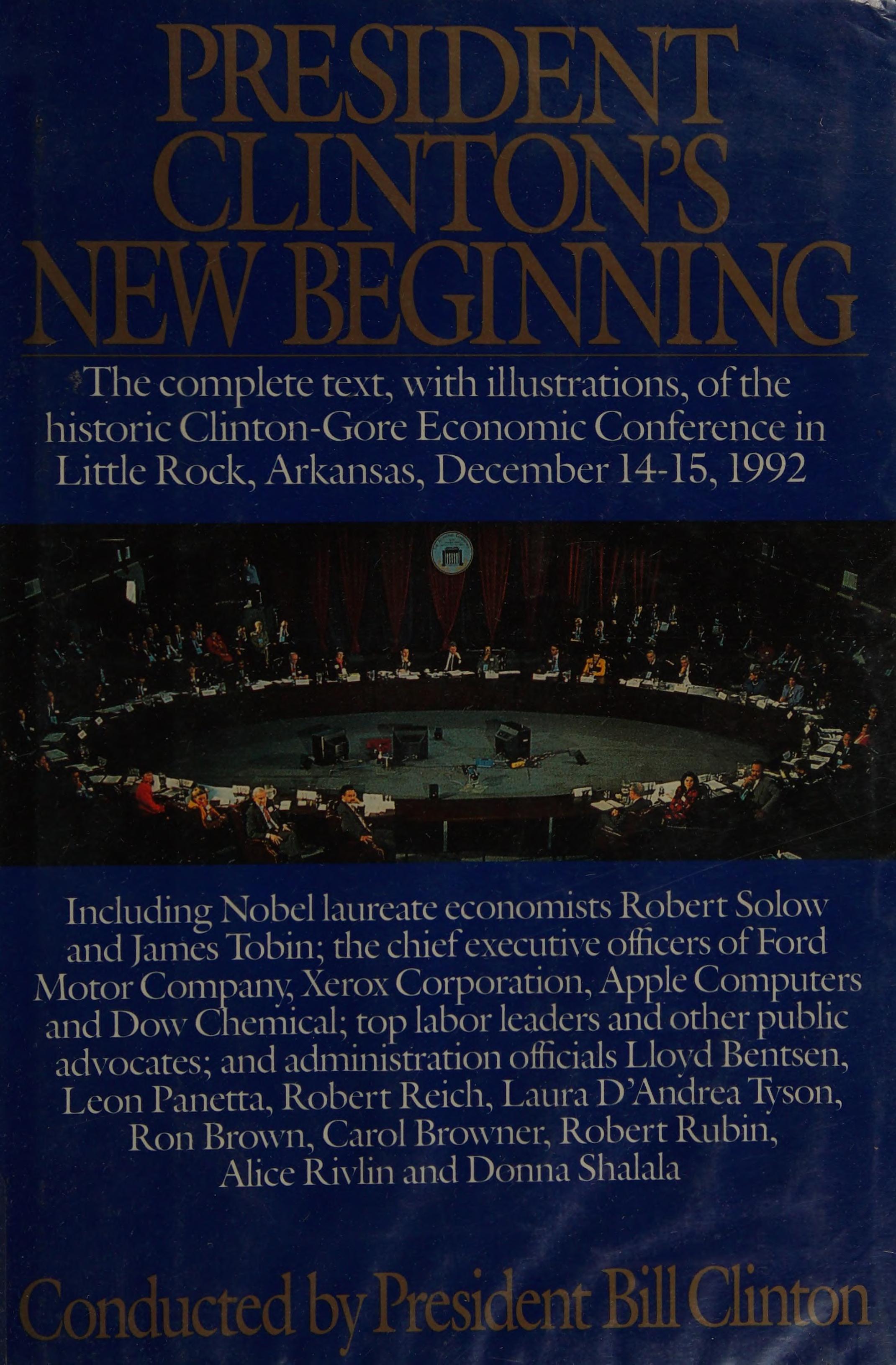 President Clinton s New Beginning