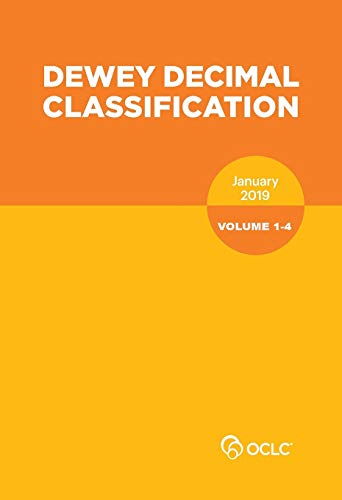 Dewey Decimal Classification, January 2019, 4-Volume Set
