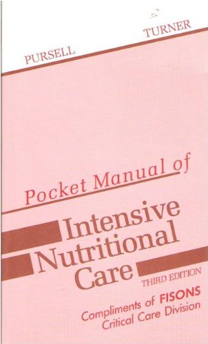 Pocket manual of intensive nutritional care