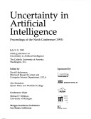 Uncertainty in Artificial Intelligence