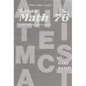 Saxon Math 76