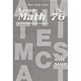 Home Study Packet for Saxon Math 76