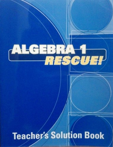 Algebra 1 Rescue!