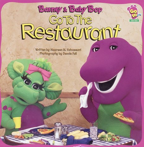 Barney & Baby Bop go to the restaurant