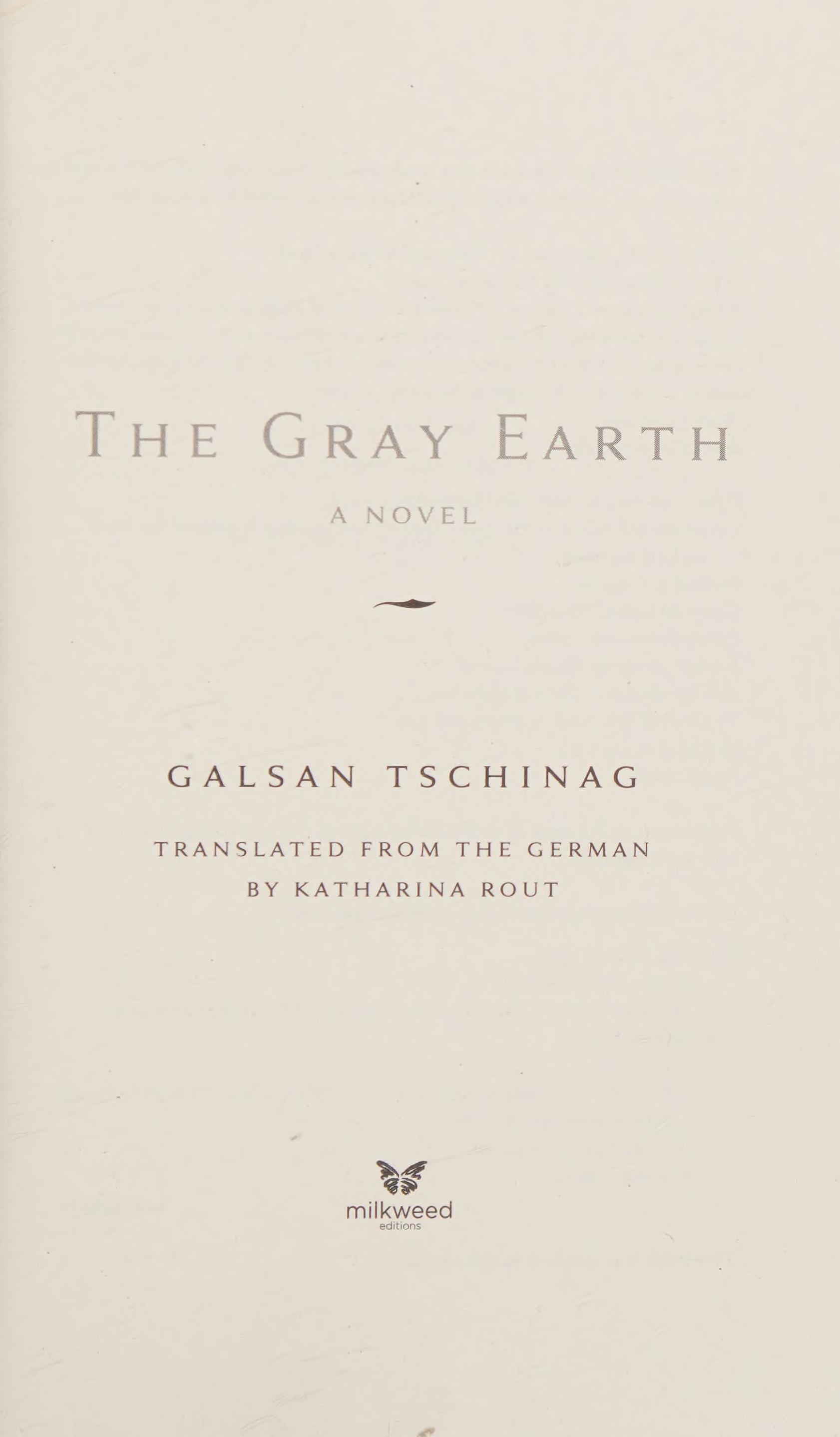 The gray earth