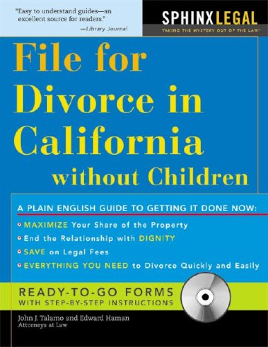 How to File for Divorce in California Without Children