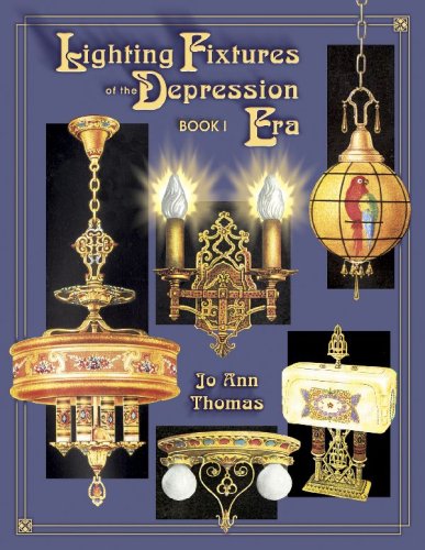 Lighting Fixtures Of The Depression Era, Book I