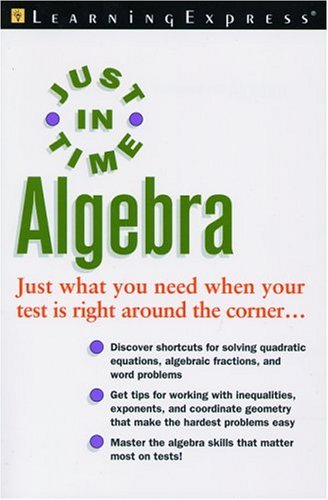 Just in Time Algebra