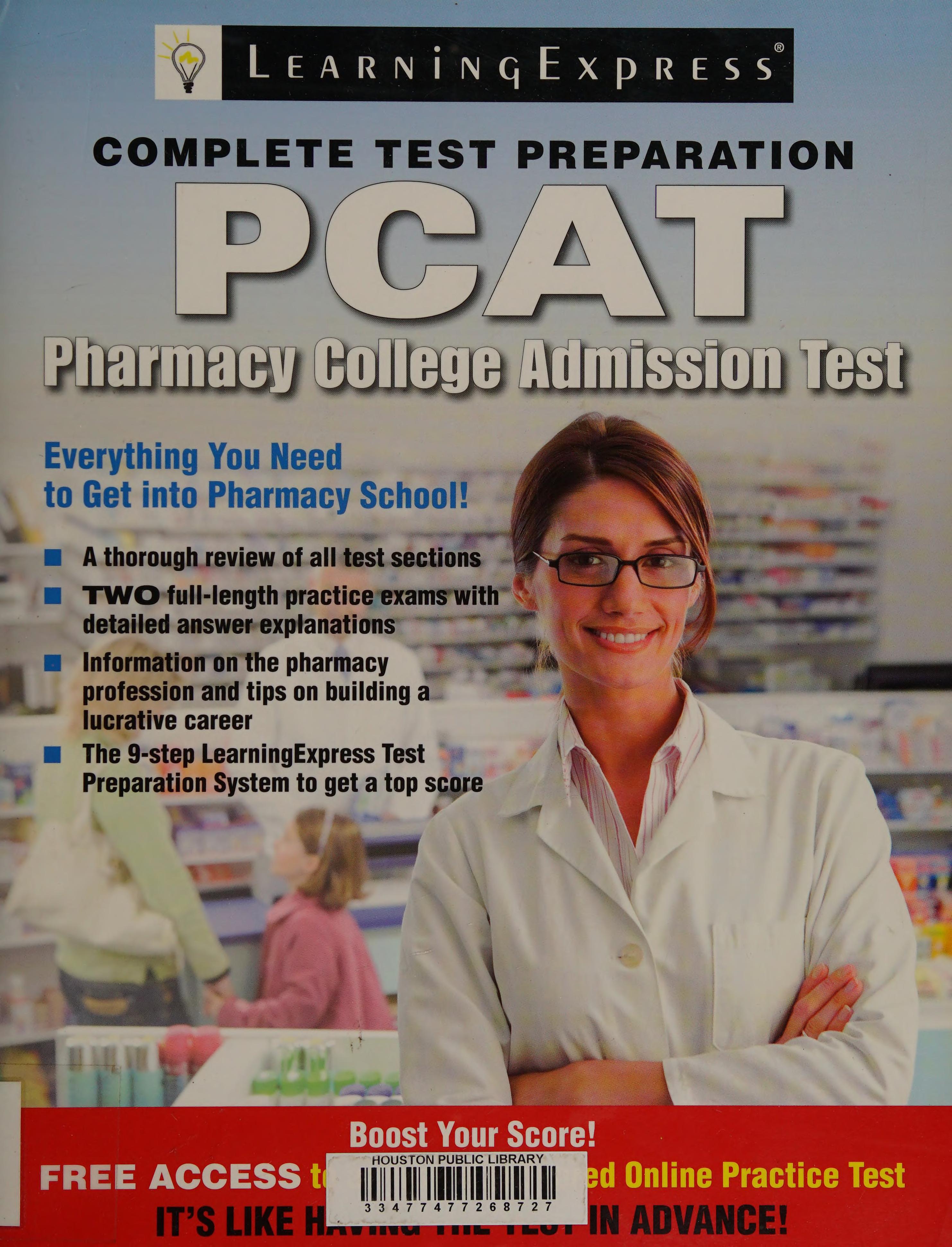 PCAT Pharmacy College Admission Test