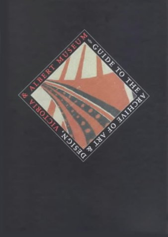 Guide to the Archive of Art and Design