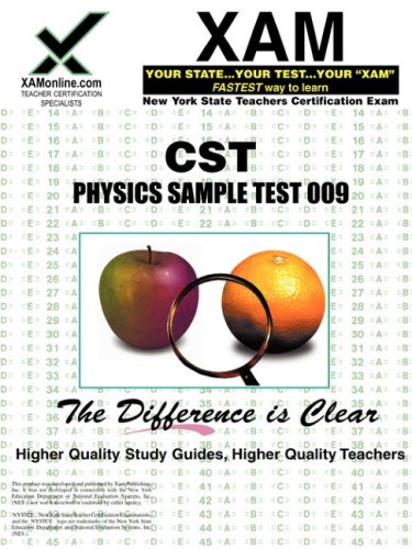 Nystce Cst Physics Sample Test 009