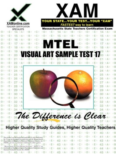 MTEL Visual Art Sample Test 17 Teacher Certification Test Prep Study Guide