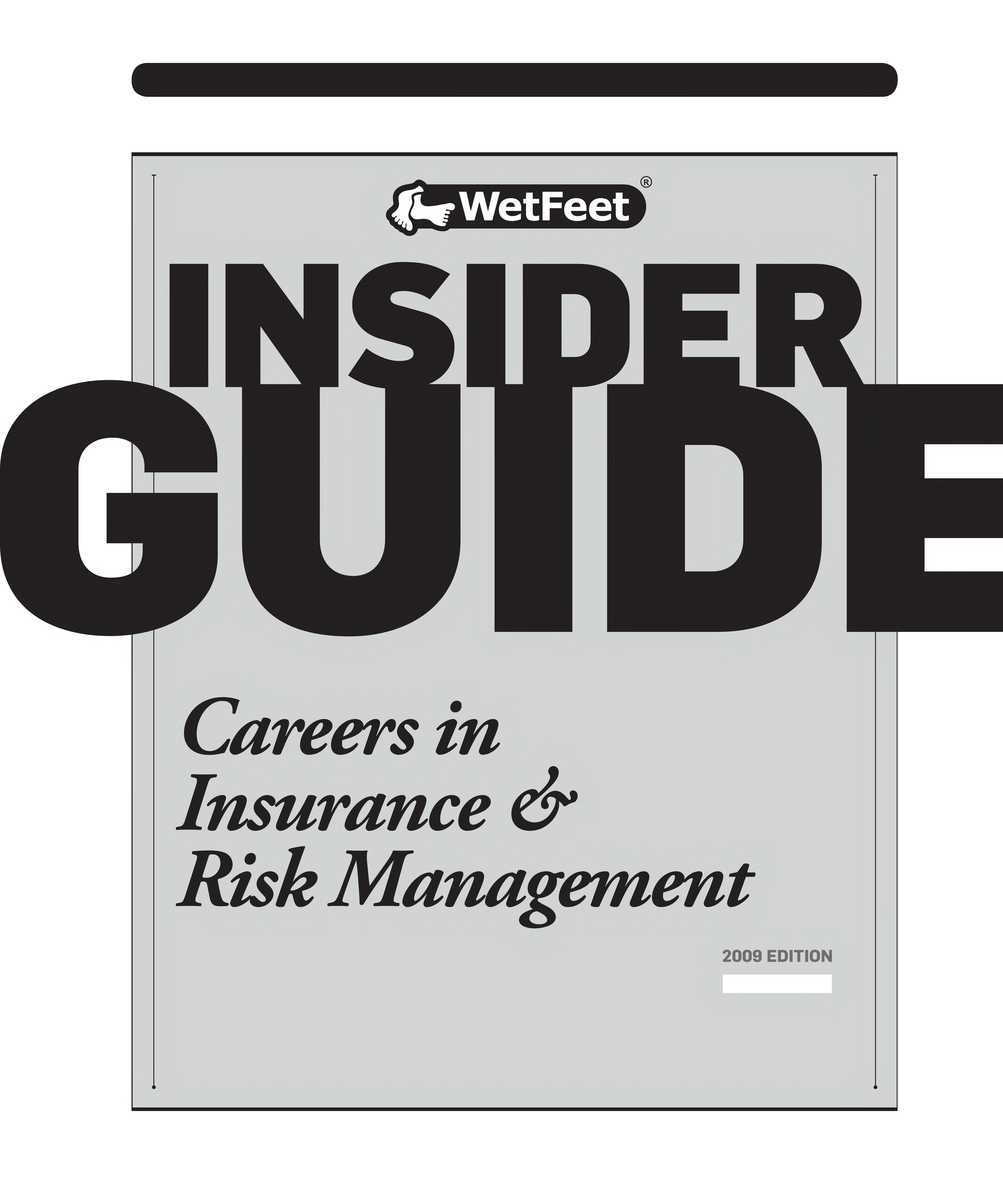 Careers in insurance and risk management