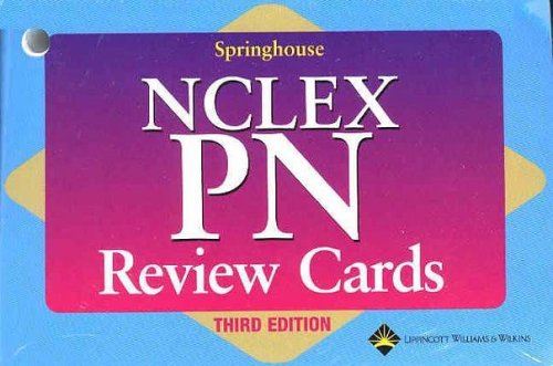 Springhouse NCLEX-PN Review Cards