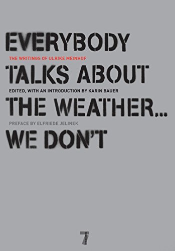 Everybody Talks About The Weather . . . We Don'T