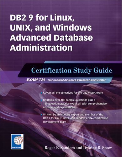 DB2 9 For Linux, UNIX, And Windows Advanced Database Administration Certification