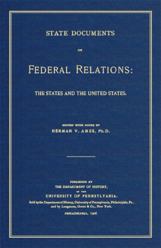 State Documents on Federal Relations