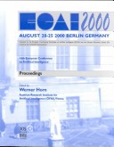 ECAI 2000 Proceedings Frontiers in Artificial Intelligence and Applications