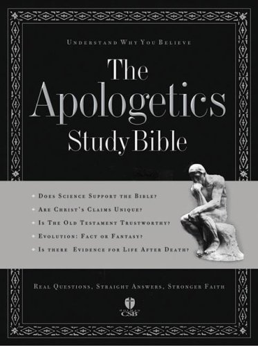 The Apologetics Study Bible (Apologetics Bible) Brown