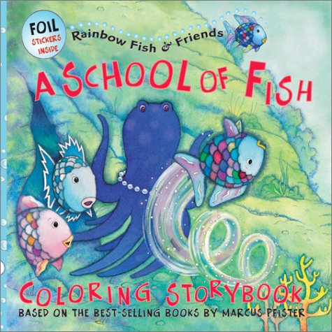 A School of Fish Coloring Storybook
