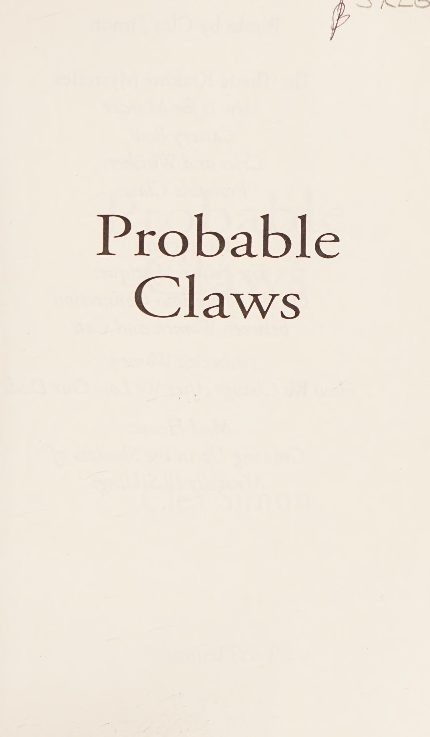 Probable Claws