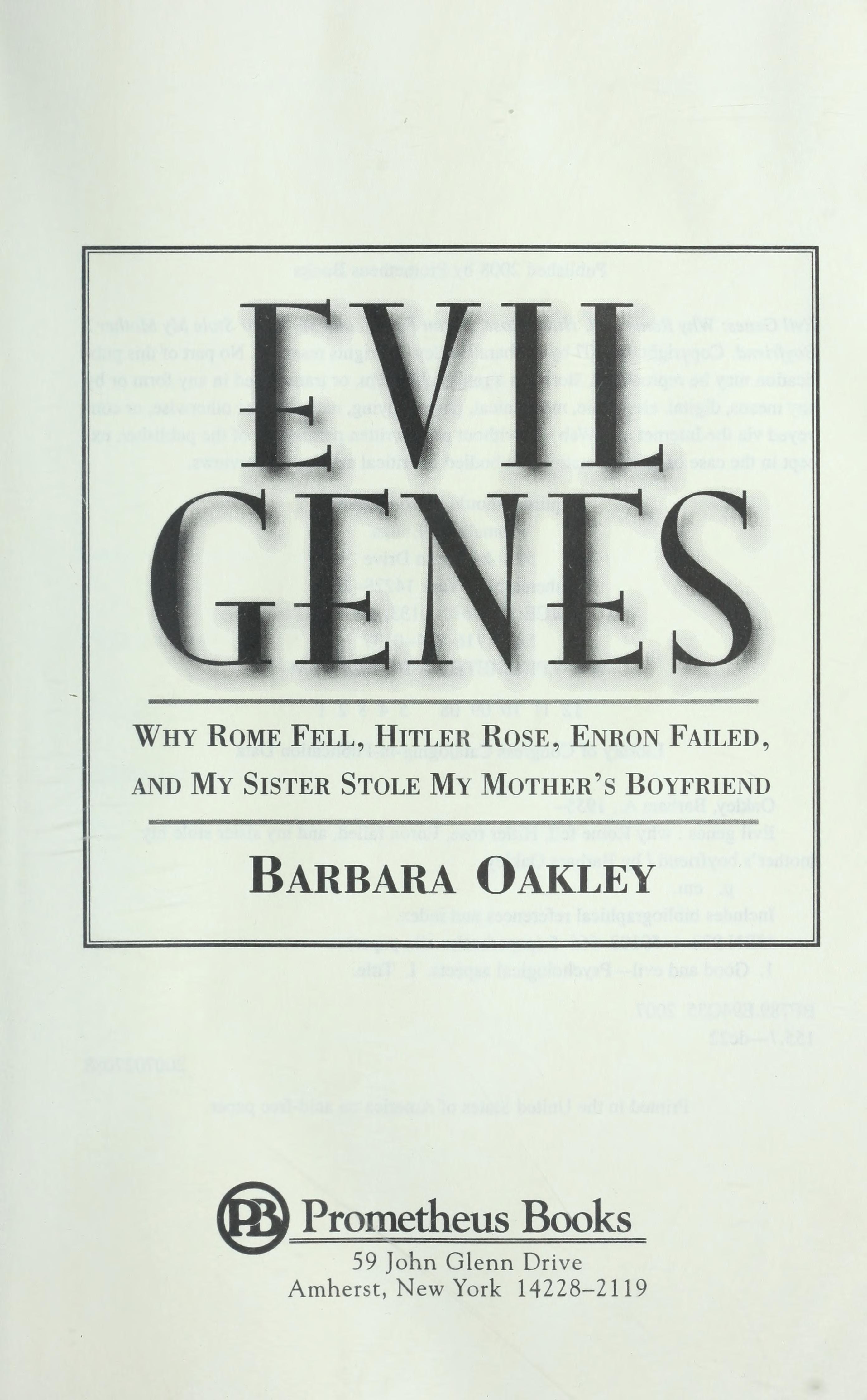 Evil Genes