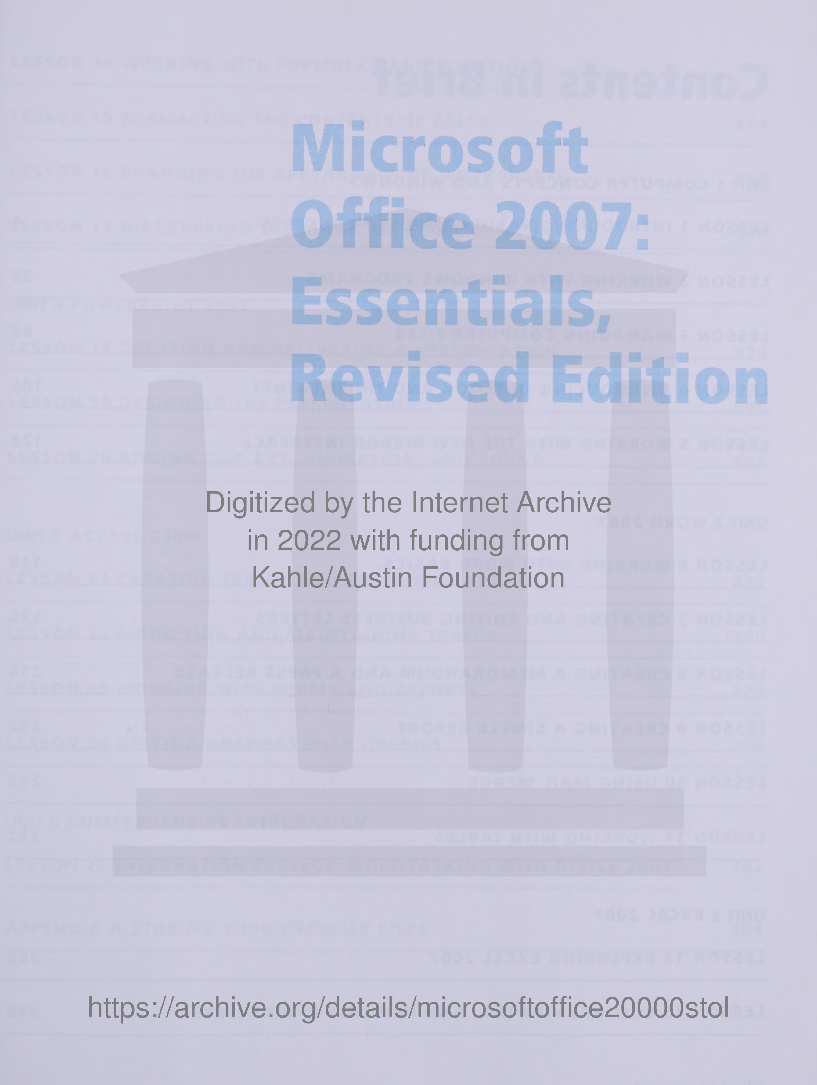 Microsoft Office 2007