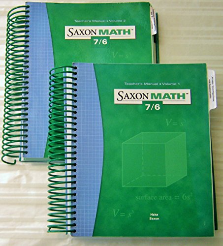 Saxon Math 7/6