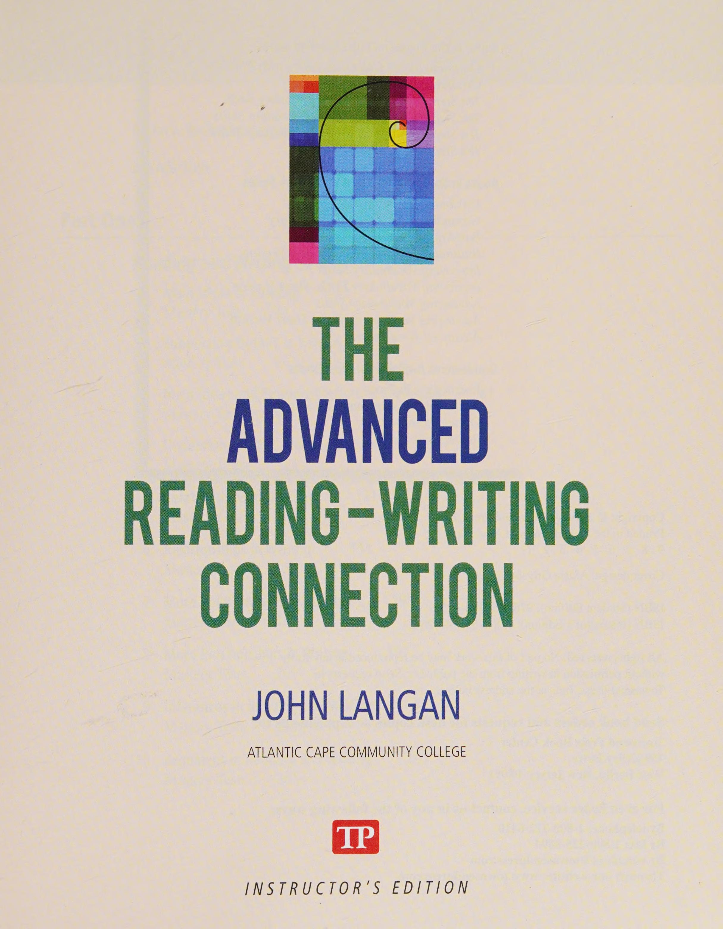ADVANCED READING-WRITING CONNECTION