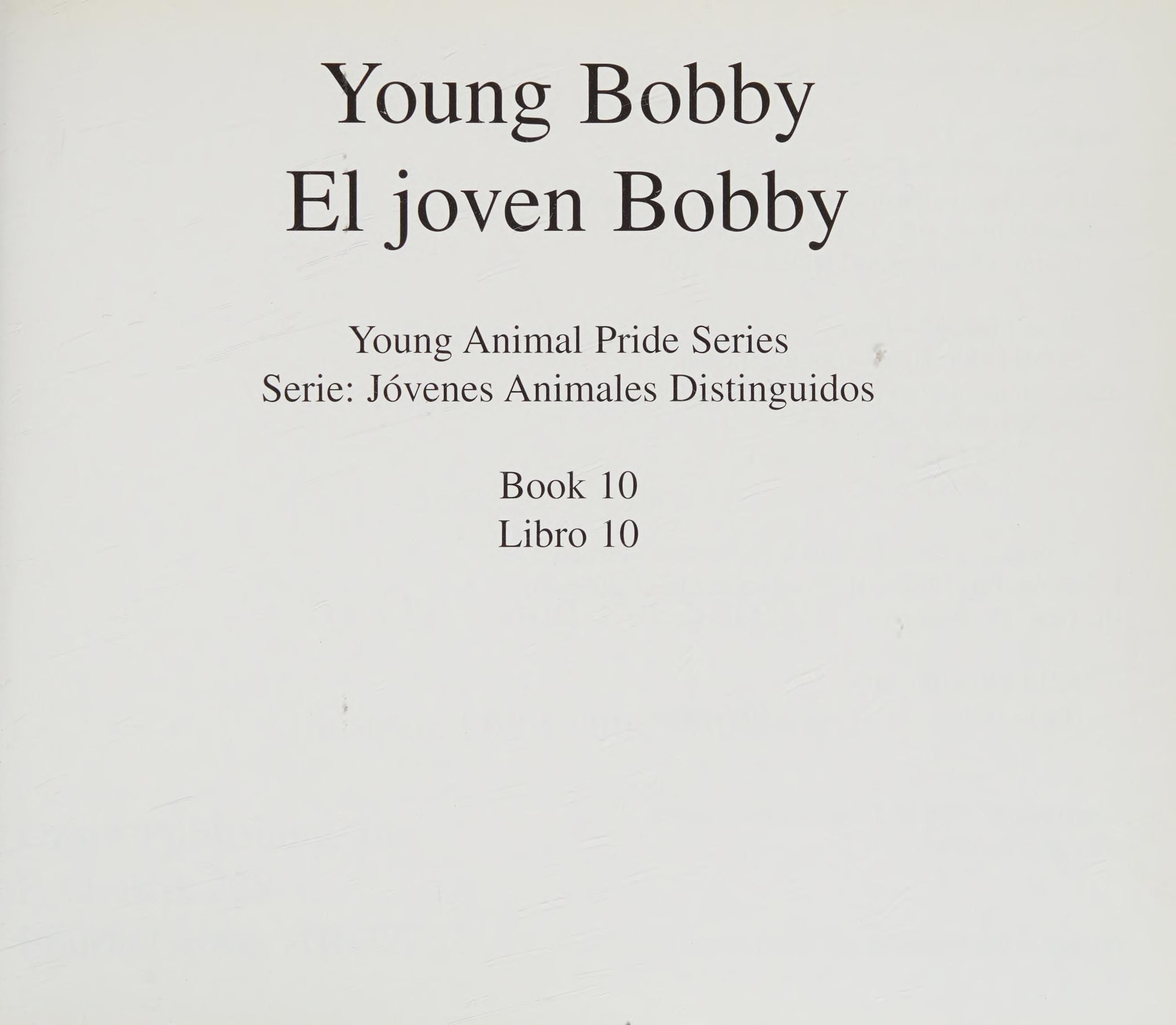 Young Bobby/ El Joven Bobby