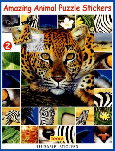 Amazing Animal Puzzle Stickers: #2 [With Reusable Stickers]