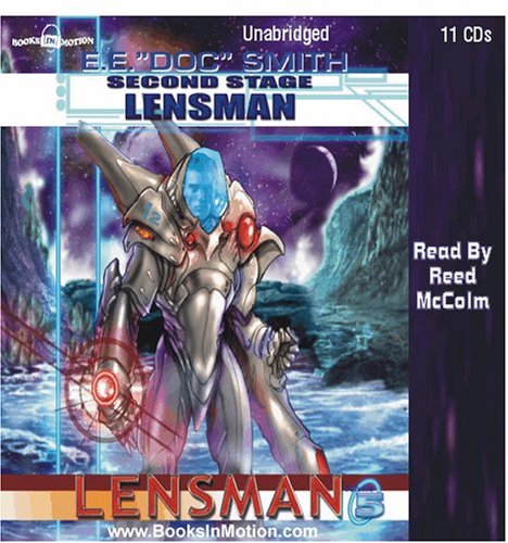 Second Stage Lensman By E.E. Doc Smith (The Lensman Series, Book 5) By Books In Motion.Com