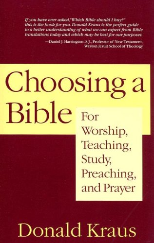 Choosing a Bible