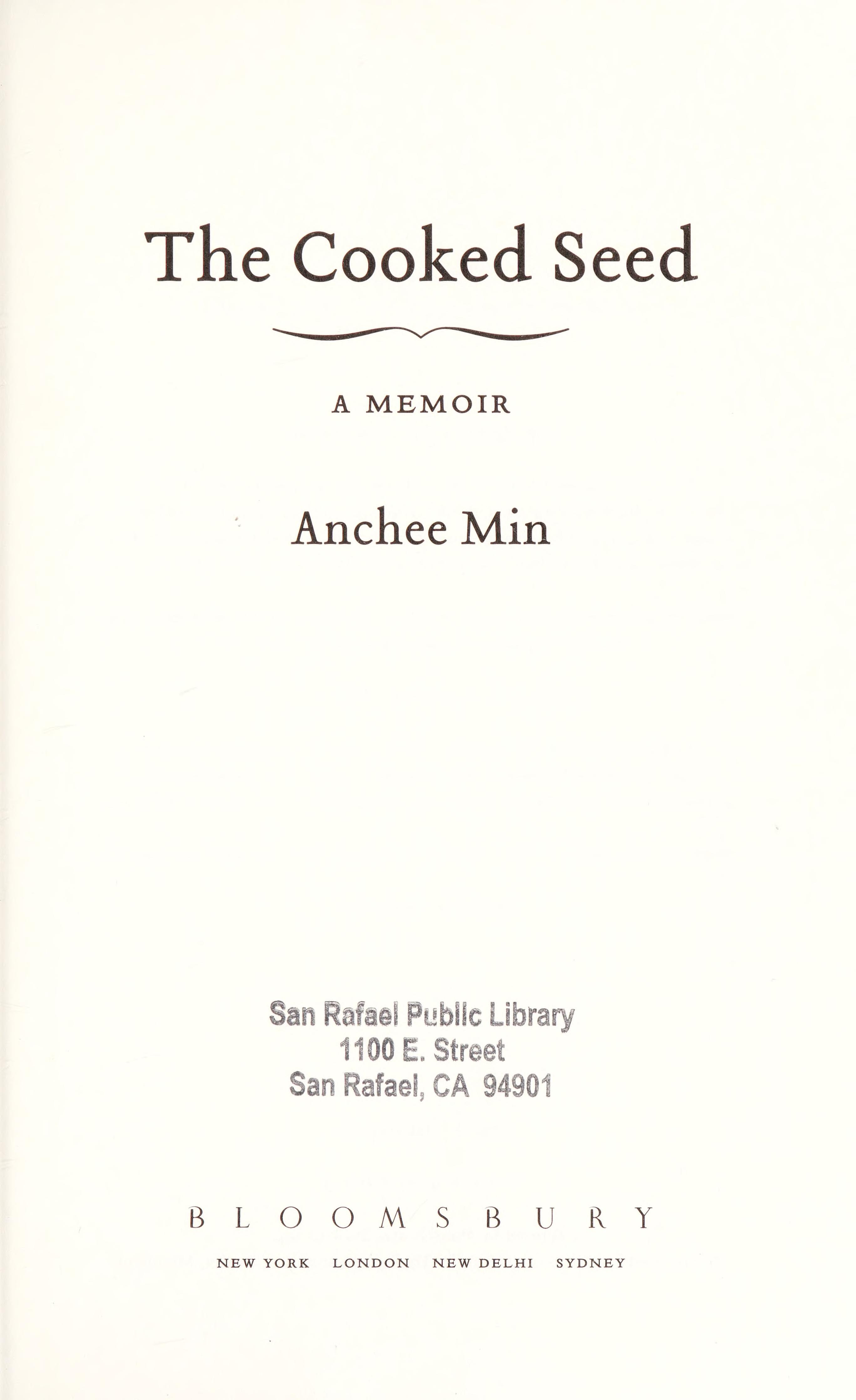 The Cooked Seed