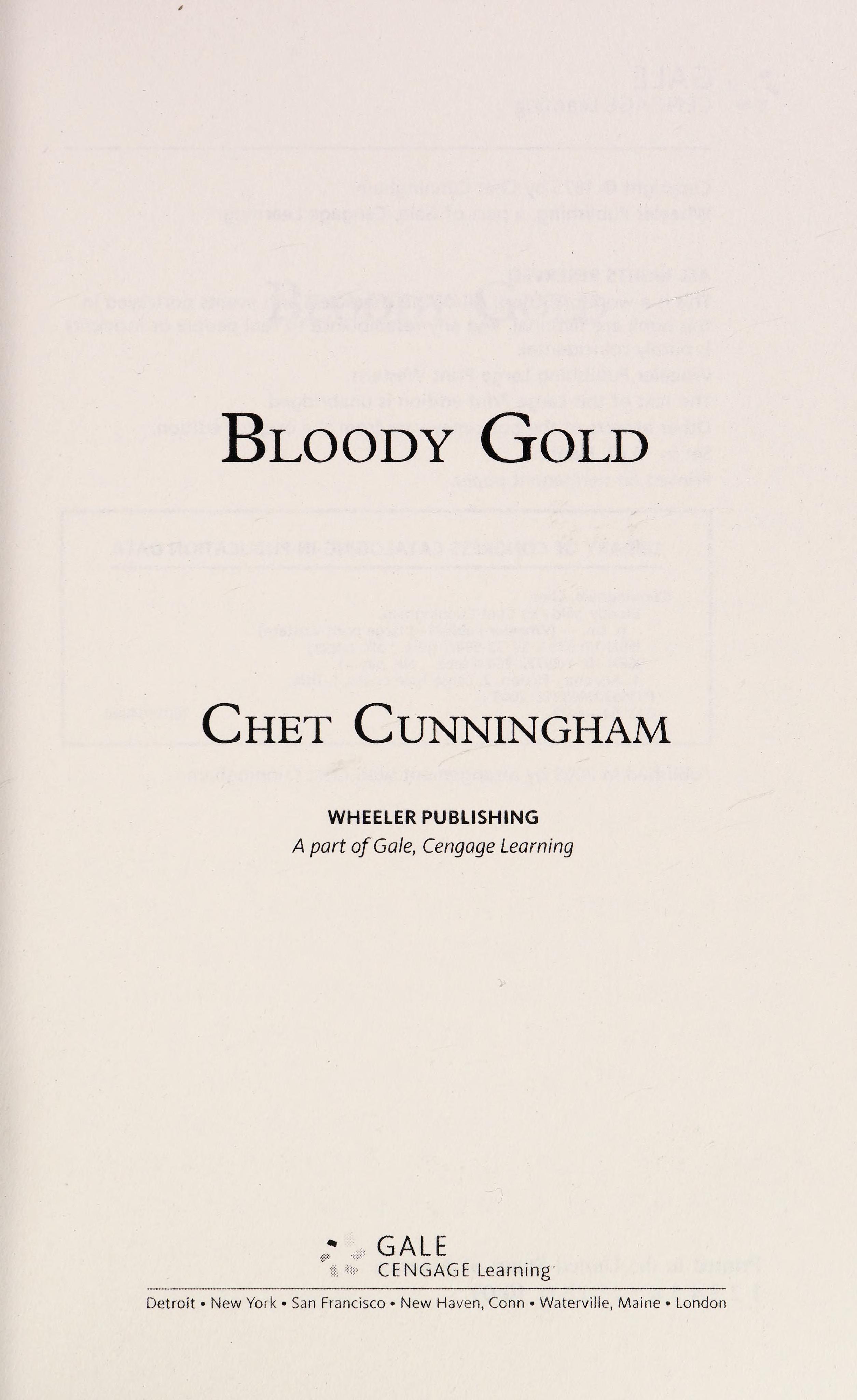 Bloody Gold