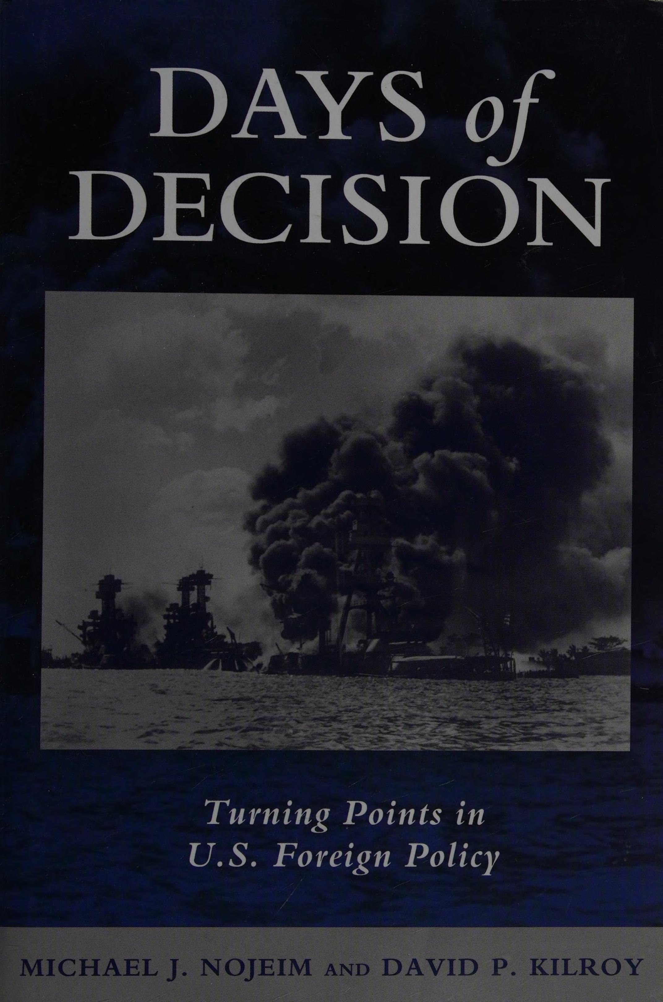Days of decision