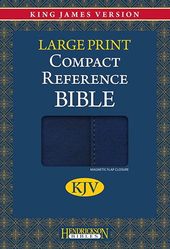 KJV Large Print Compact Reference Bible (Imitation Leather)