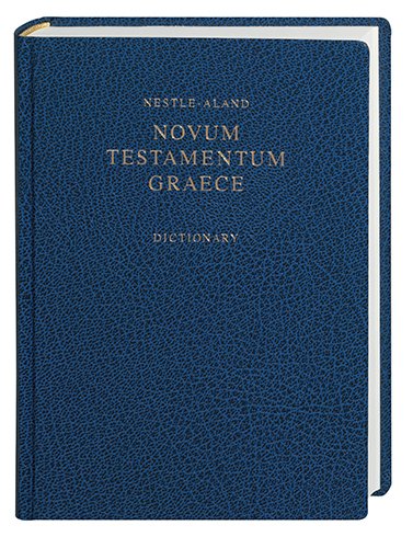 Novum Testamentum Graece with Revised Concise Greek-English Dictionary