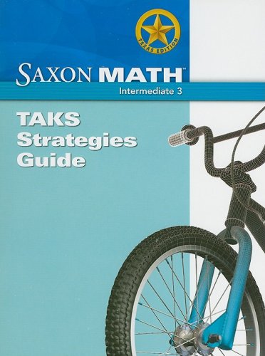 Saxon Math Intermediate 3 Texas