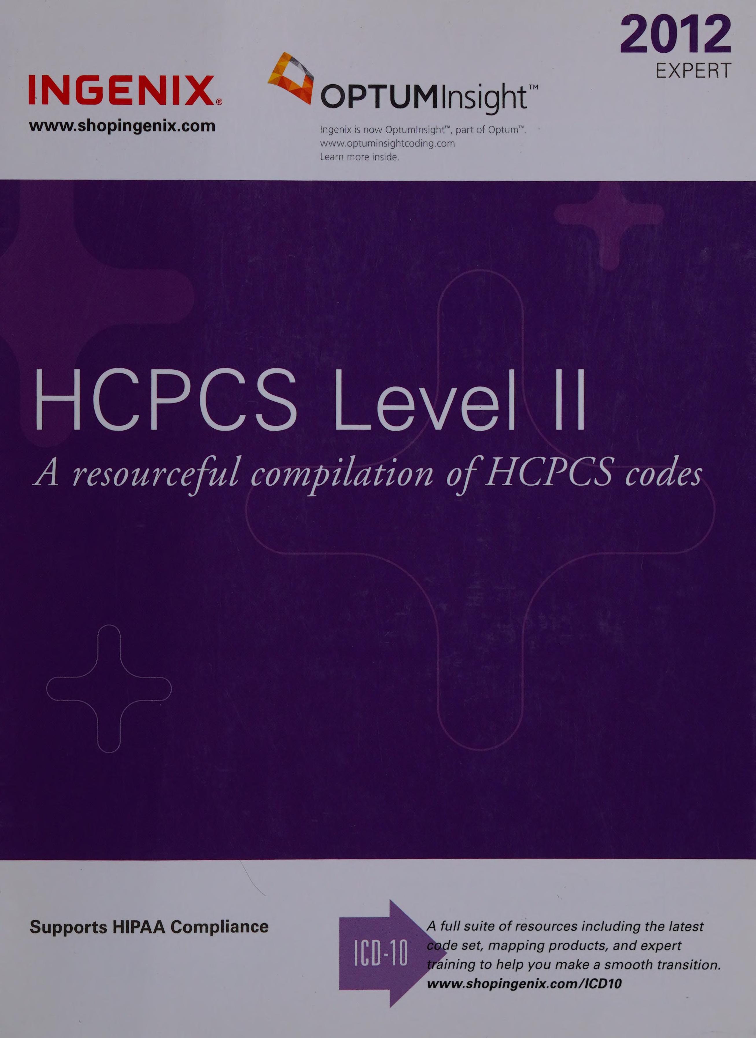 HCPCS Level II Expert 2012