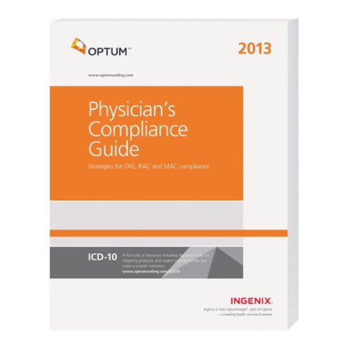 Physician Compliance Guide 2013