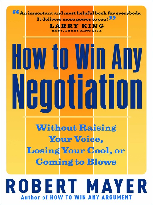 How To Win Any Negotiation