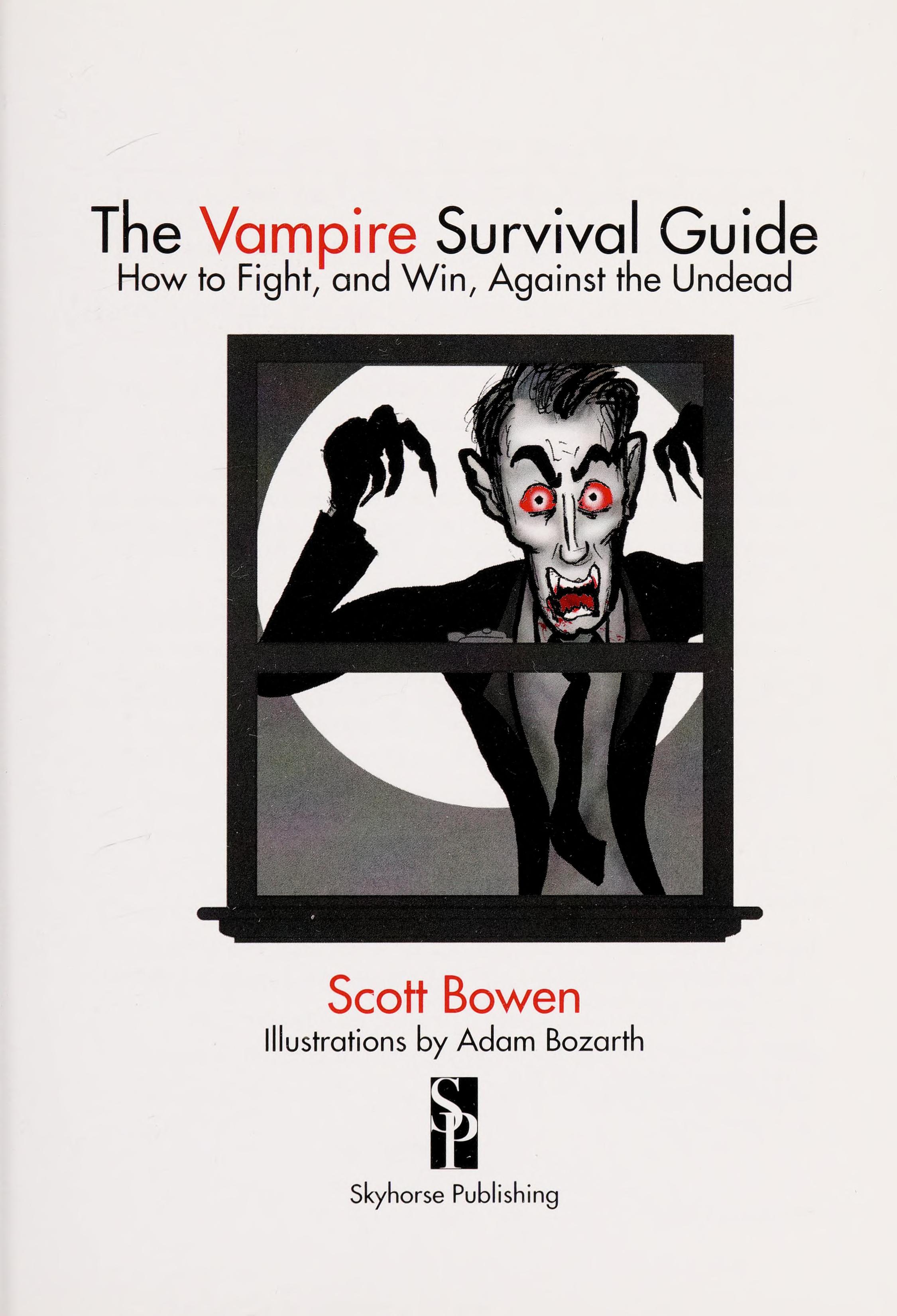 The Vampire Survival Guide