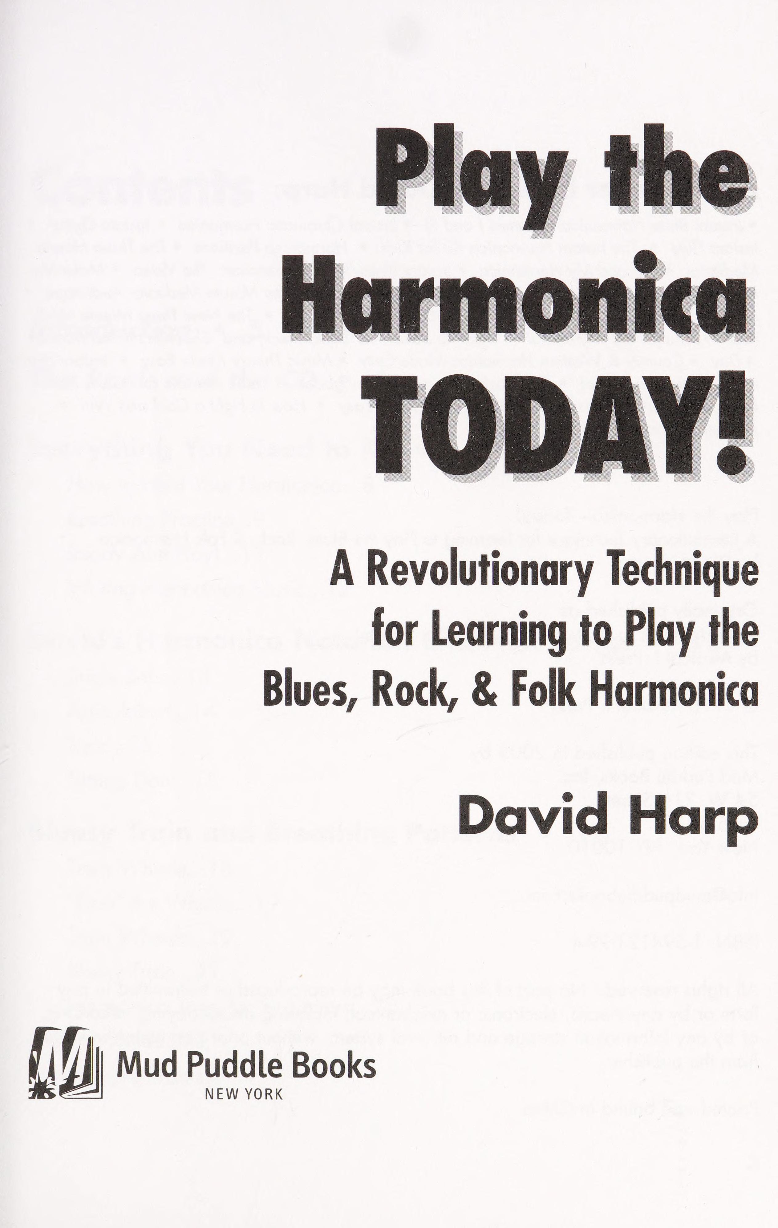 Play the Harmonica Today